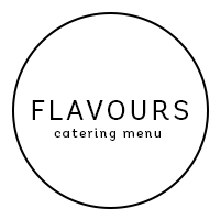 flavours catering menu icon