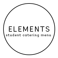 elements student catering icon